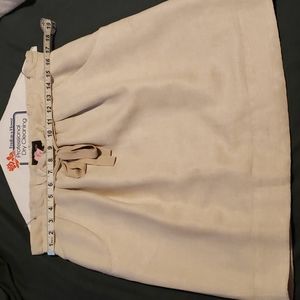 Focus 2000 Linen Skirt w Pockets Sz 12